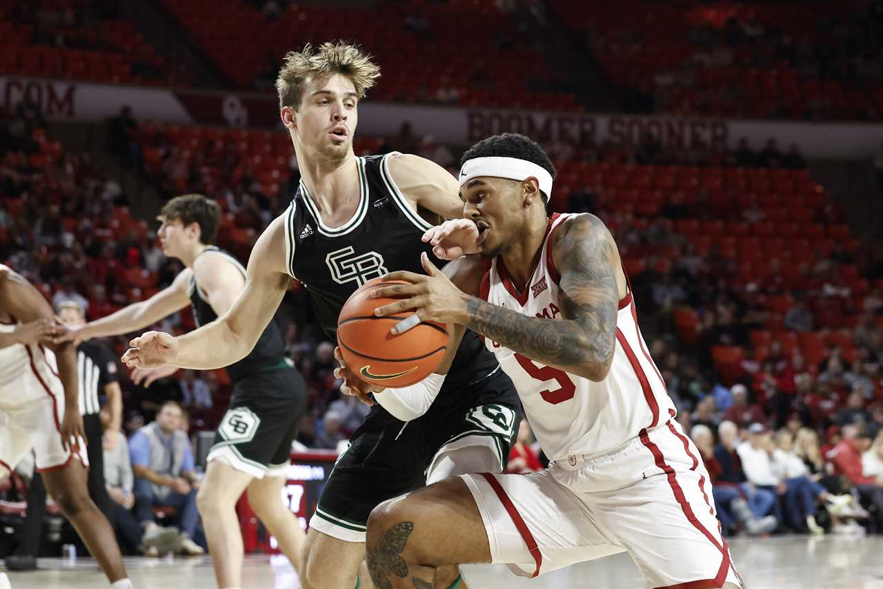 Oklahoma Sooners impressive in win over Green Bay, but can still get better per Porter Moser