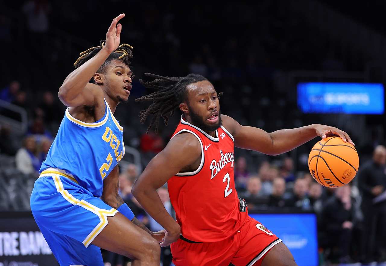 Photos of Ohio State basketball's win over UCLA in the CBS Sports Classic