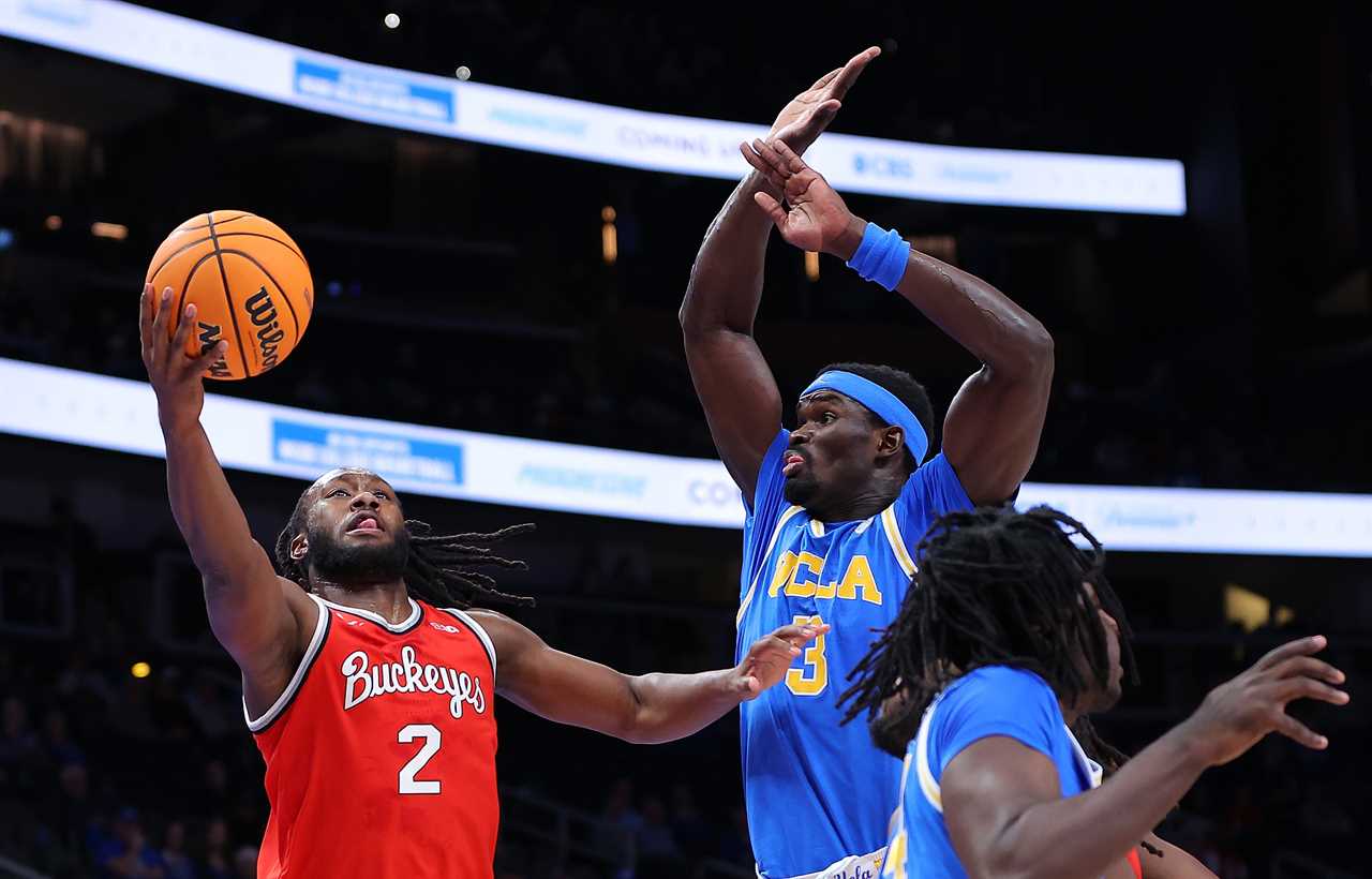 Photos of Ohio State basketball's win over UCLA in the CBS Sports Classic