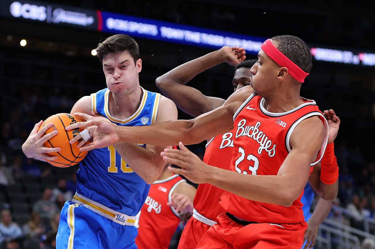 Photos of Ohio State basketball's win over UCLA in the CBS Sports Classic