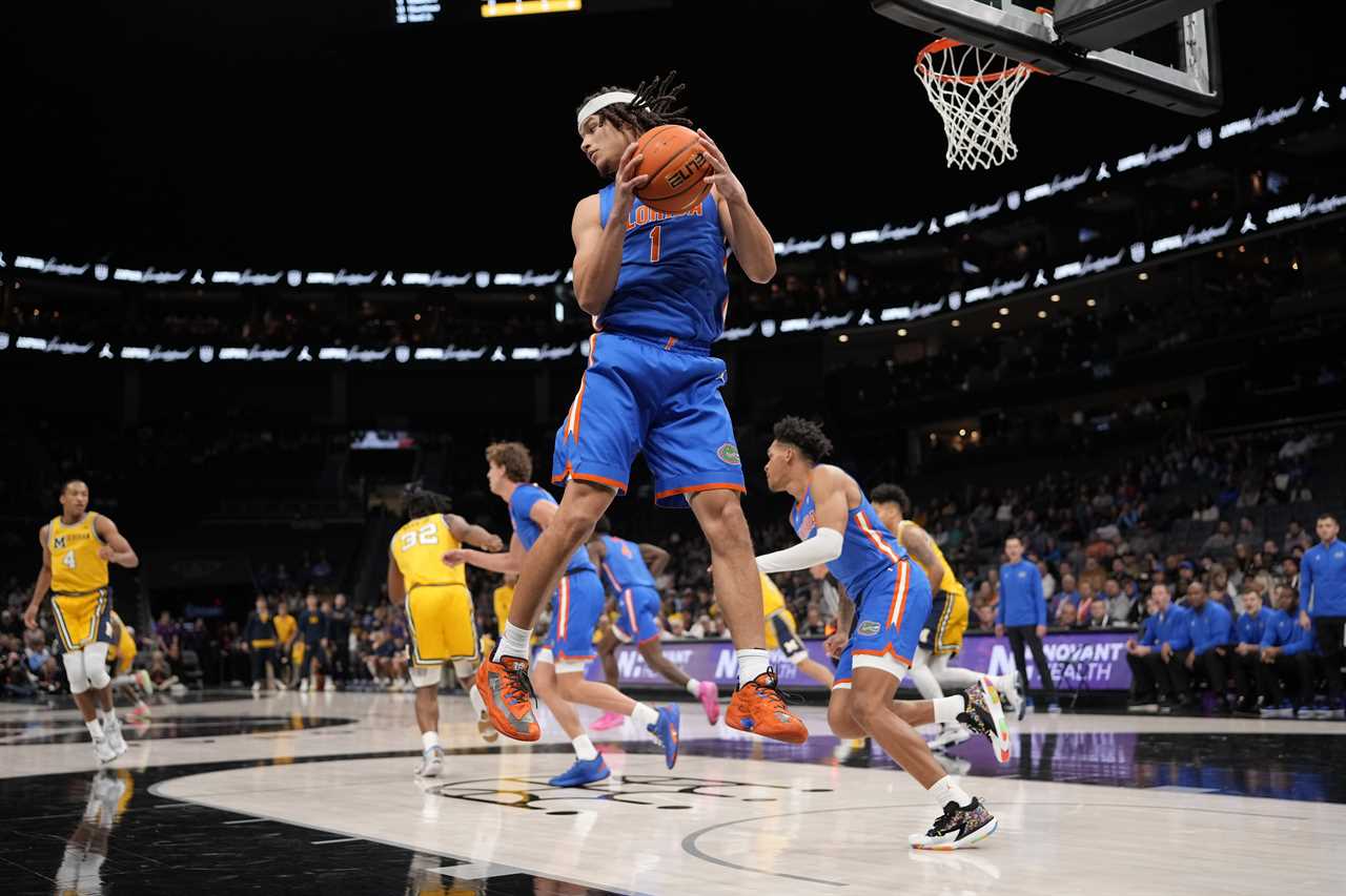PHOTOS: Highlights from Florida's double-OT win over Michigan Wolverines