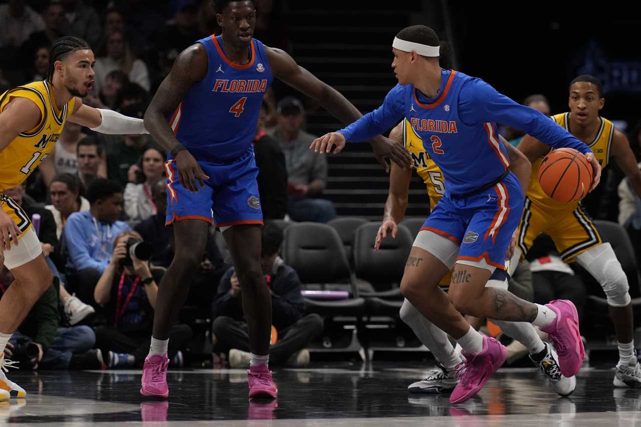 PHOTOS: Highlights from Florida's double-OT win over Michigan Wolverines