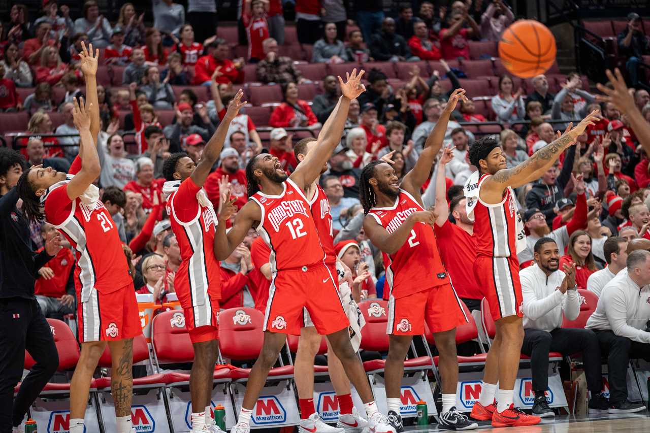 Photos of Ohio State basketball's win over Saint Louis