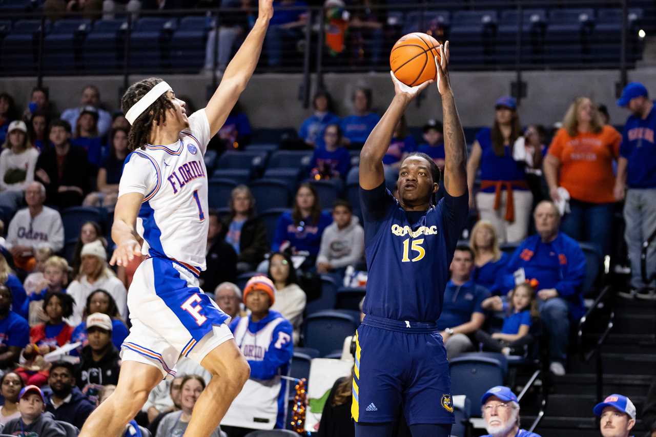 PHOTOS: Highlights from Florida basketball's win over Quinnipiac Bobcats