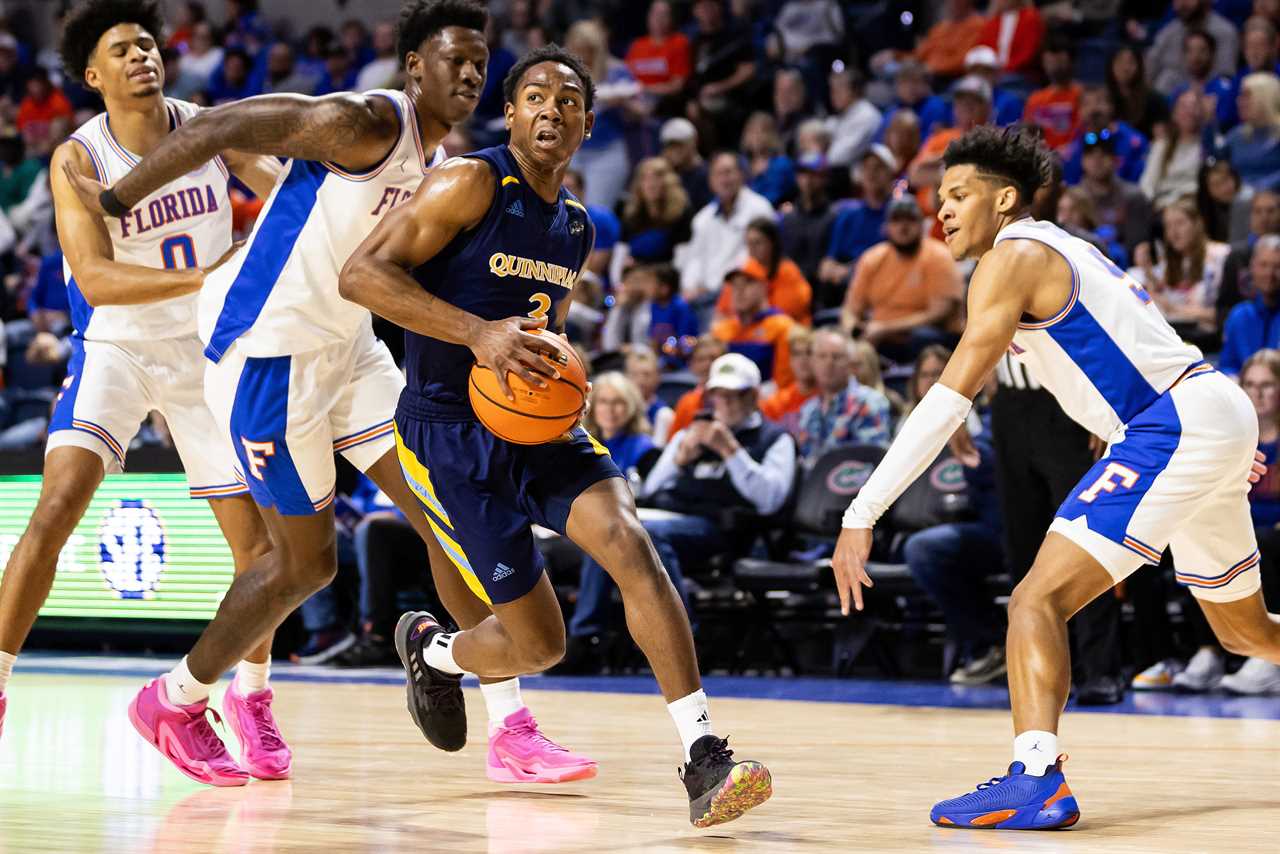 PHOTOS: Highlights from Florida basketball's win over Quinnipiac Bobcats