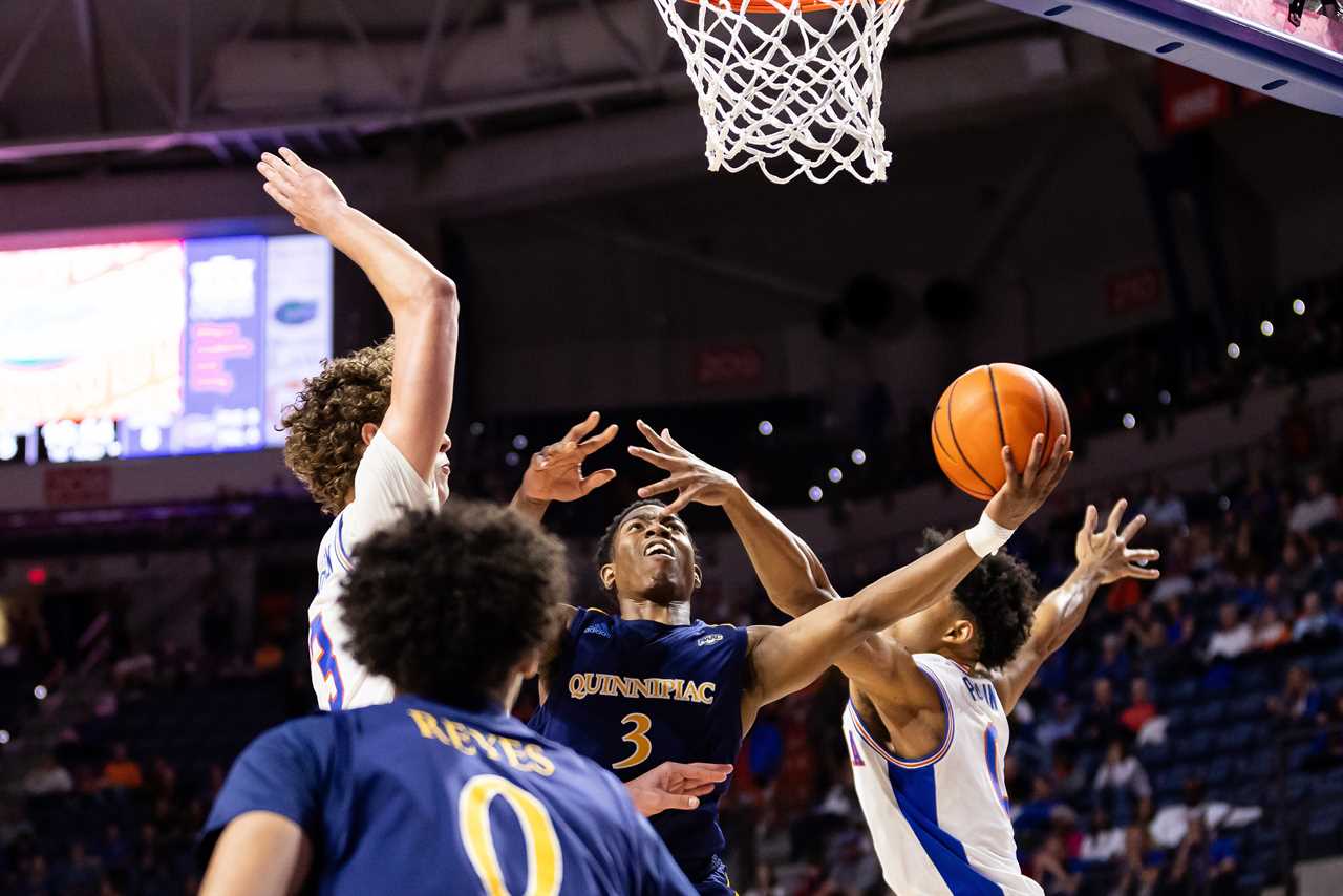 PHOTOS: Highlights from Florida basketball's win over Quinnipiac Bobcats