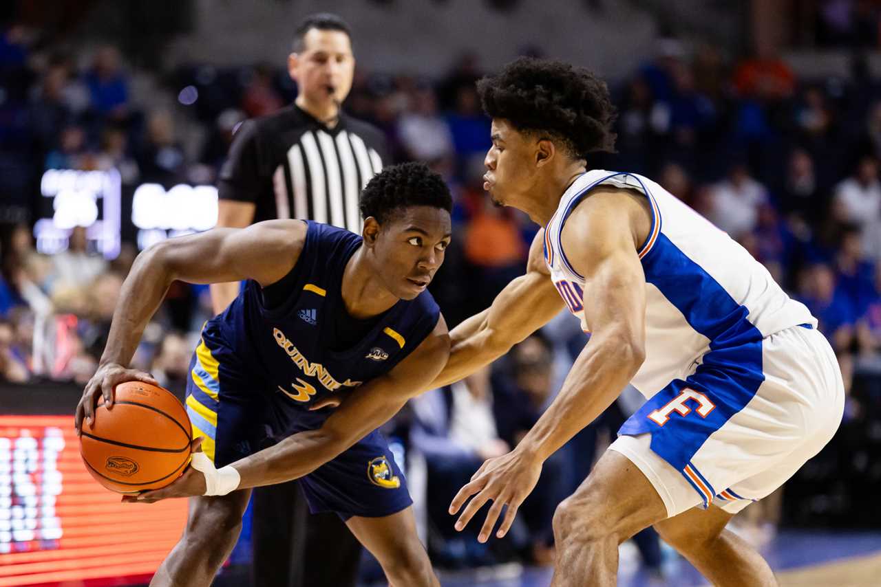 PHOTOS: Highlights from Florida basketball's win over Quinnipiac Bobcats