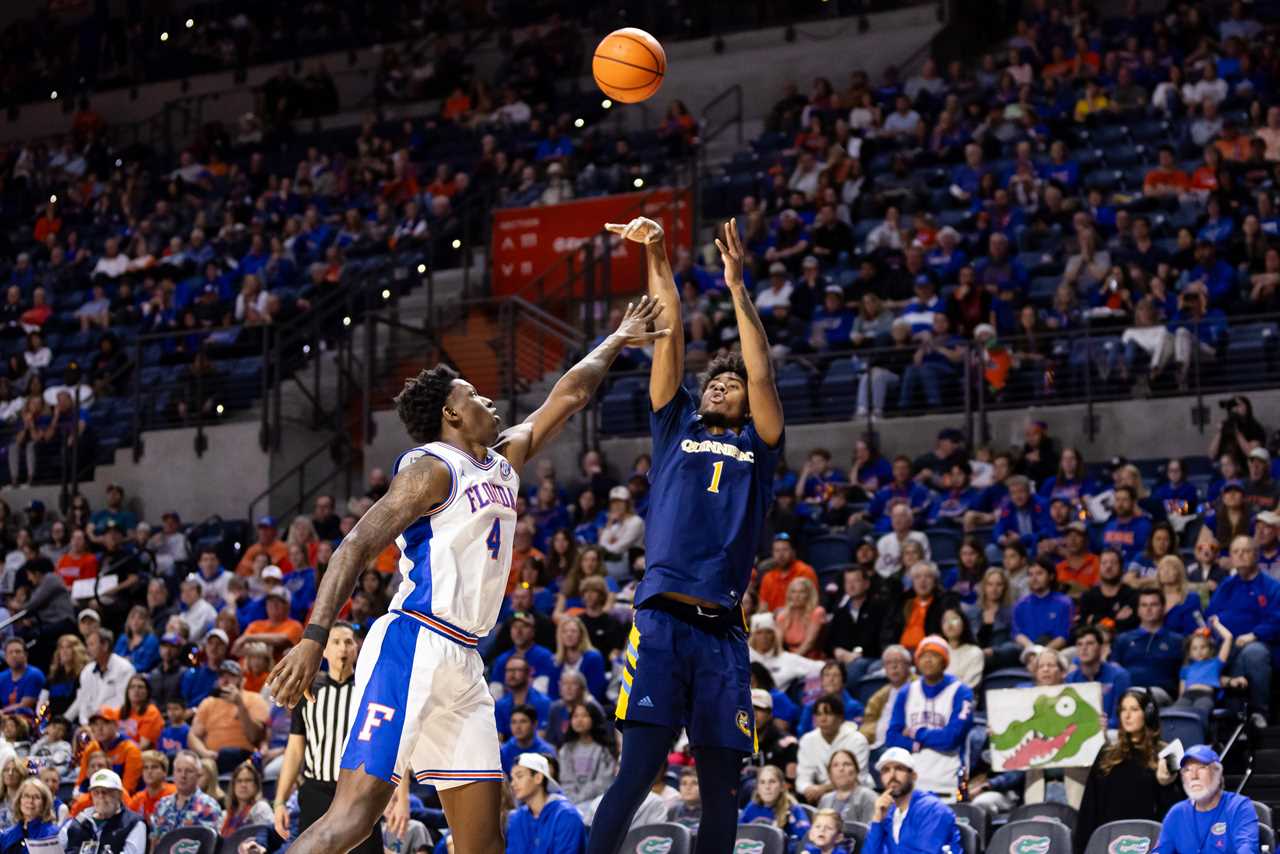 PHOTOS: Highlights from Florida basketball's win over Quinnipiac Bobcats