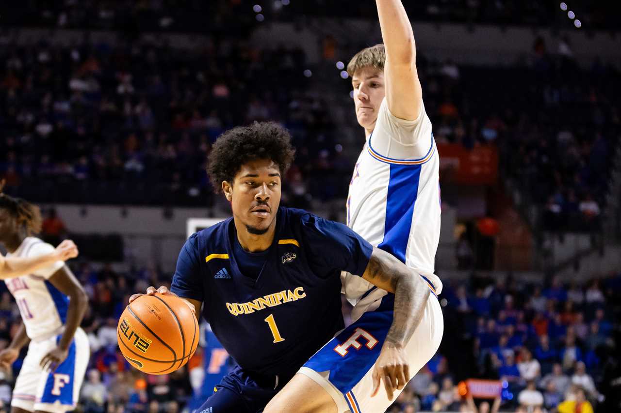 PHOTOS: Highlights from Florida basketball's win over Quinnipiac Bobcats