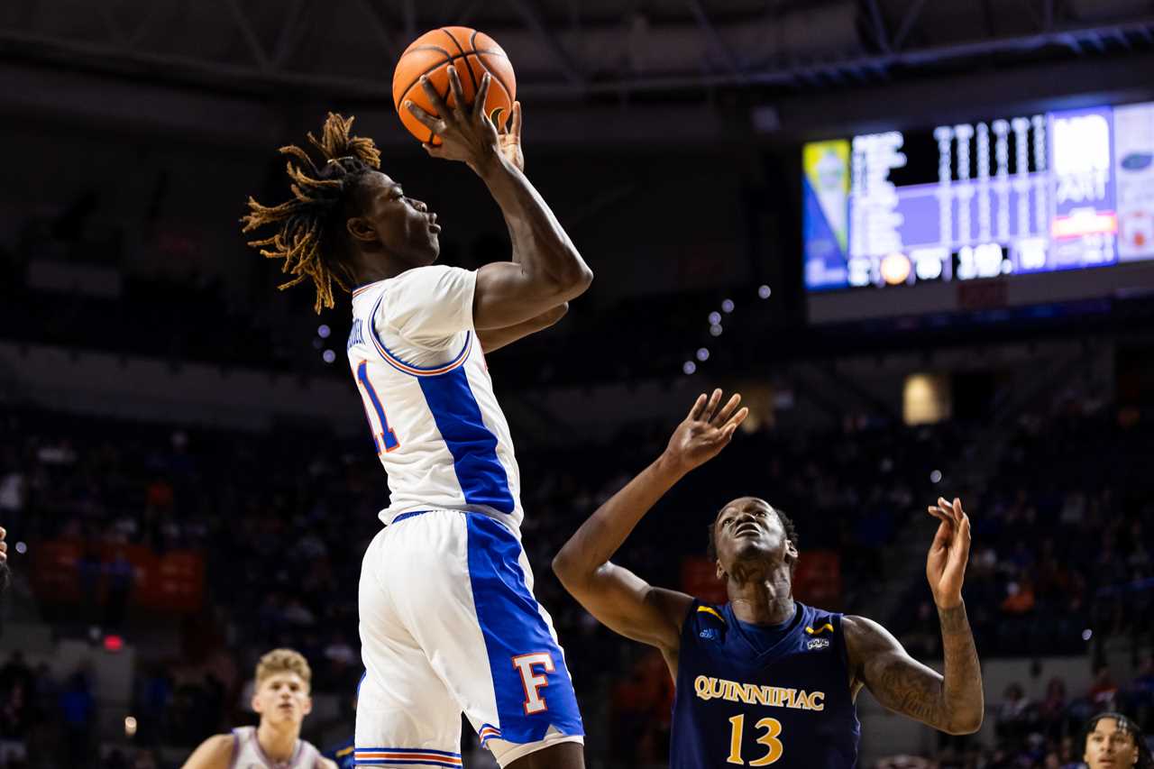 PHOTOS: Highlights from Florida basketball's win over Quinnipiac Bobcats