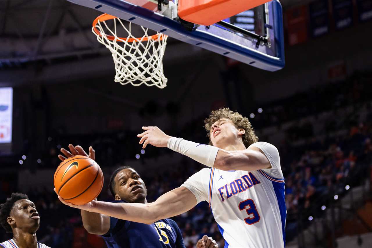 PHOTOS: Highlights from Florida basketball's win over Quinnipiac Bobcats