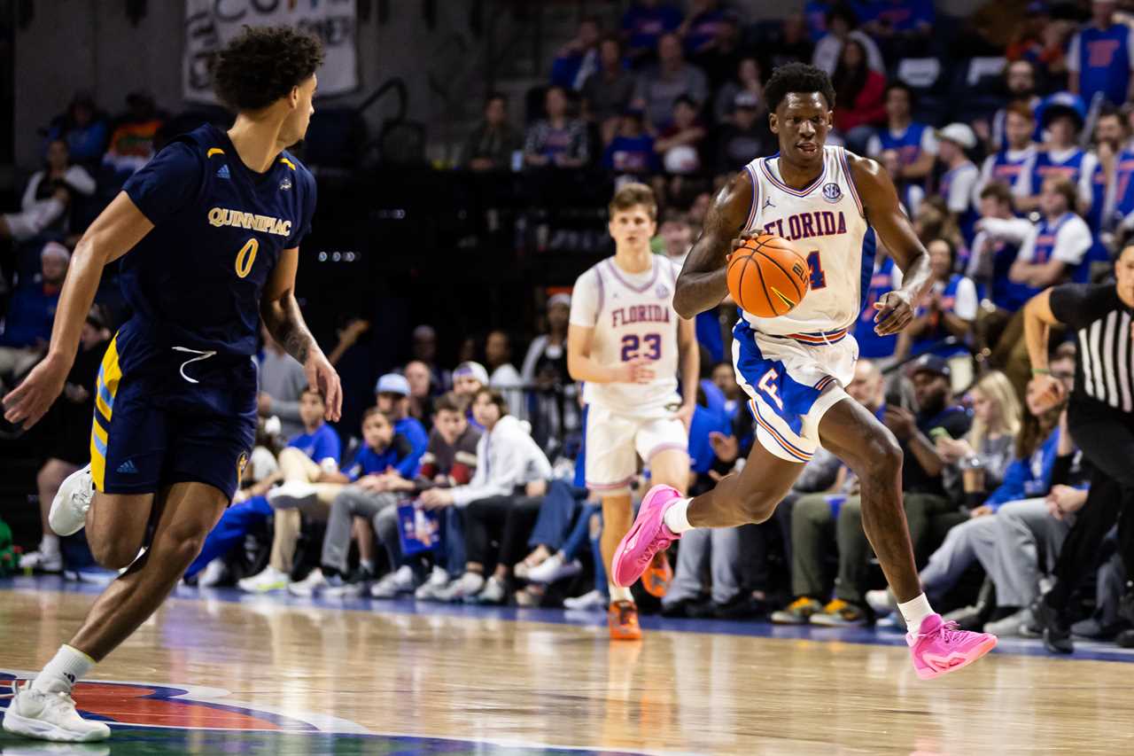 PHOTOS: Highlights from Florida basketball's win over Quinnipiac Bobcats