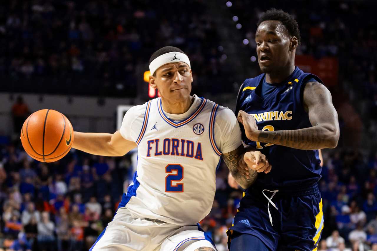 PHOTOS: Highlights from Florida basketball's win over Quinnipiac Bobcats