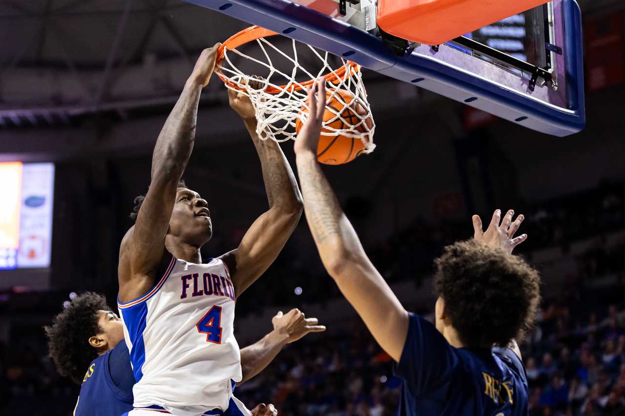 PHOTOS: Highlights from Florida basketball's win over Quinnipiac Bobcats