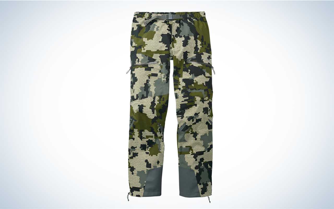 We tested the Kuiu Kutana Storm Shell Pant.