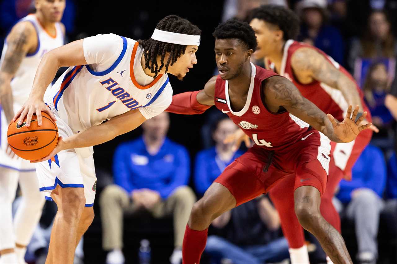 PHOTOS: Highlights from Florida basketball's win vs Arkansas Razorbacks