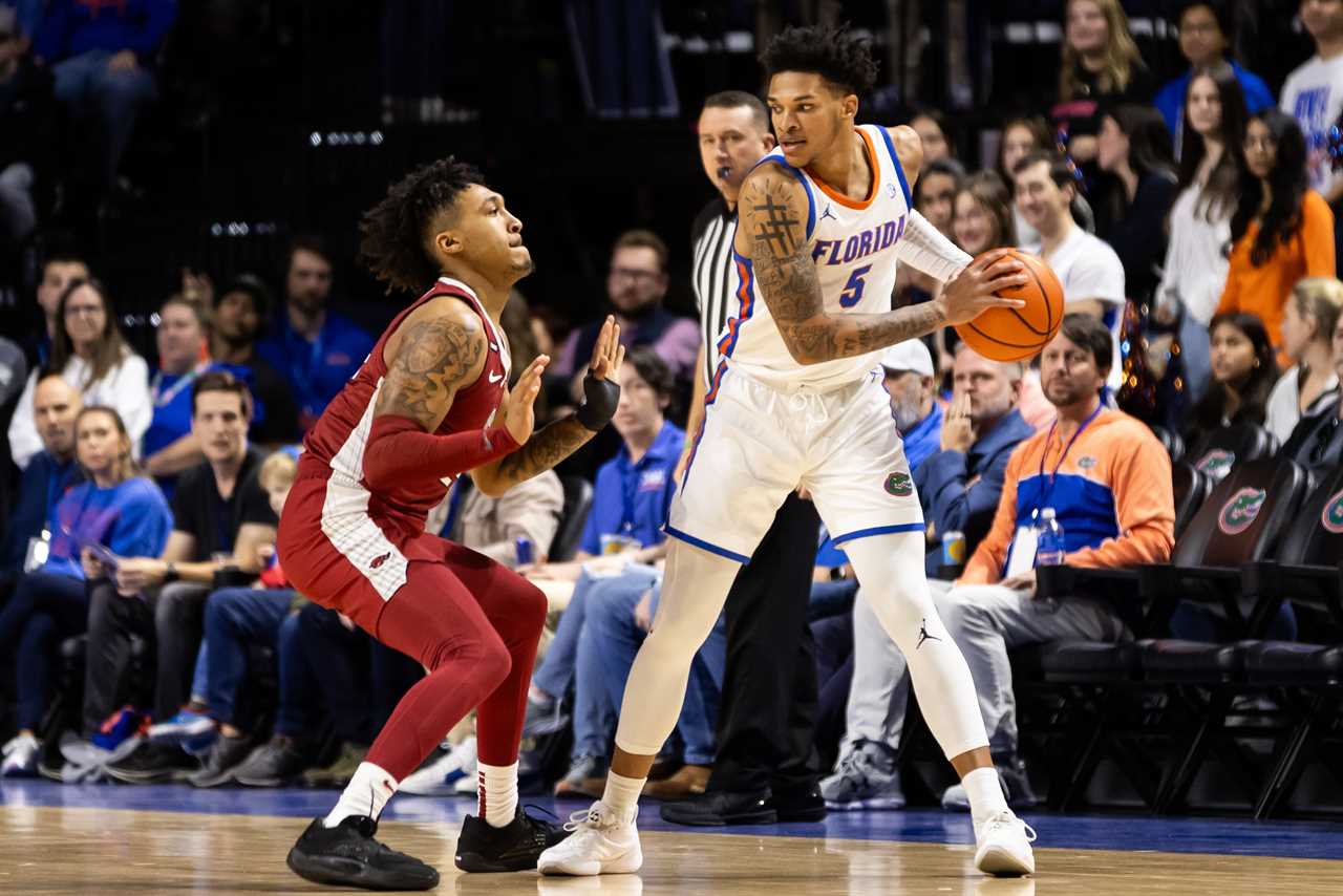 PHOTOS: Highlights from Florida basketball's win vs Arkansas Razorbacks