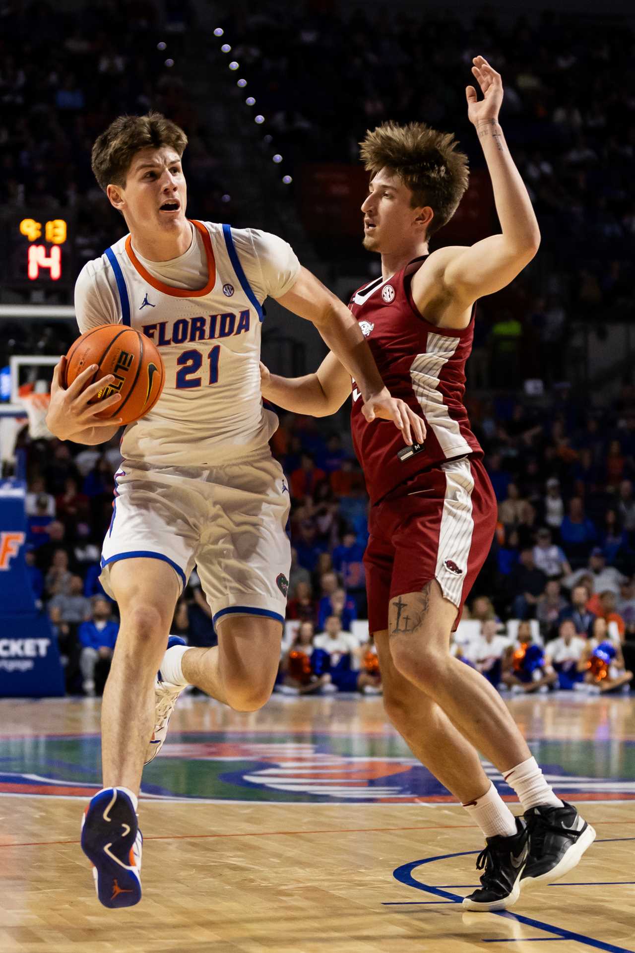 PHOTOS: Highlights from Florida basketball's win vs Arkansas Razorbacks