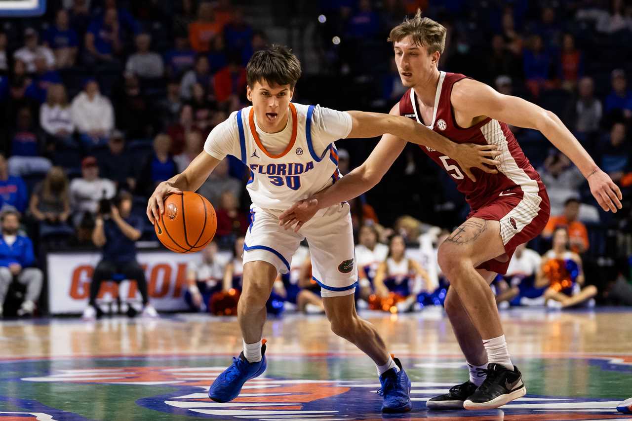 PHOTOS: Highlights from Florida basketball's win vs Arkansas Razorbacks