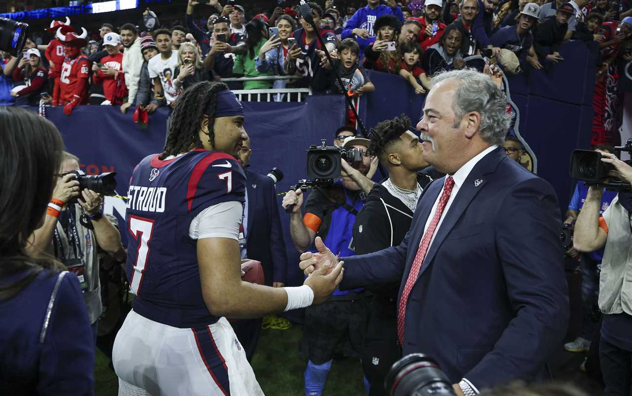 Best photos of former Ohio State quarterback C.J. Stroud's playoff win over Cleveland