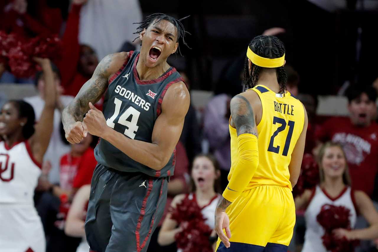 Best photos from the Oklahoma Sooners 77-63 win over West Virginia
