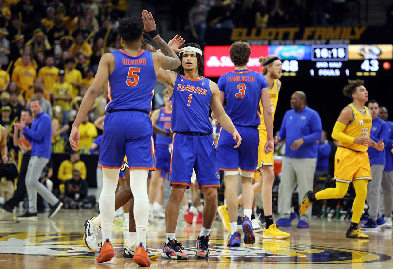 PHOTOS: Highlights from Florida basketball's win at Missouri Tigers