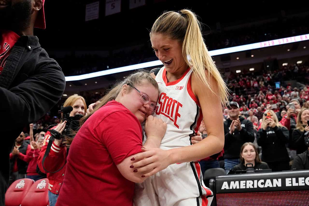 Best photos of Ohio State women's basketball's win over Iowa