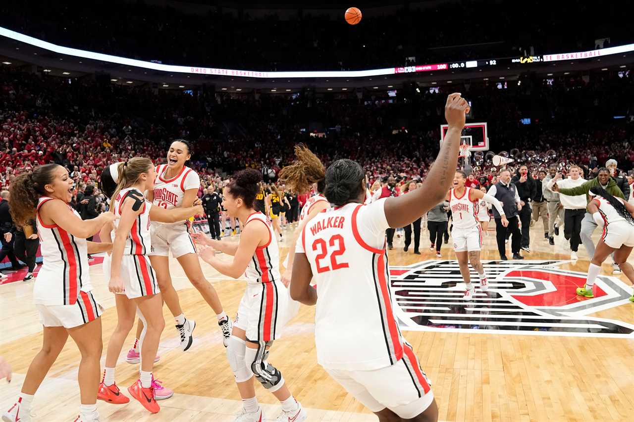 Best photos of Ohio State women's basketball's win over Iowa