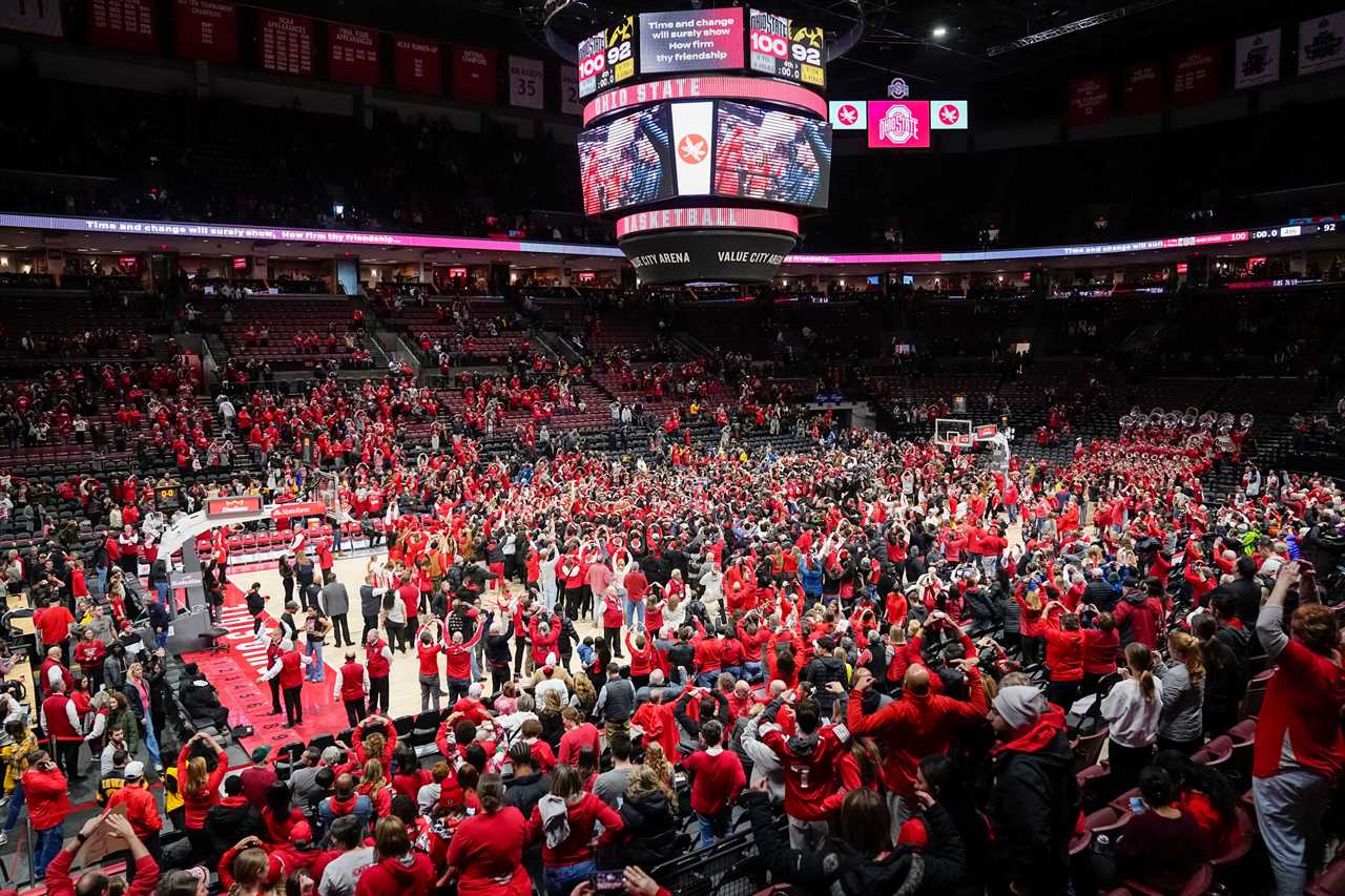 Best photos of Ohio State women's basketball's win over Iowa