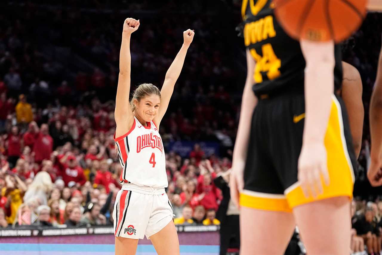 Best photos of Ohio State women's basketball's win over Iowa