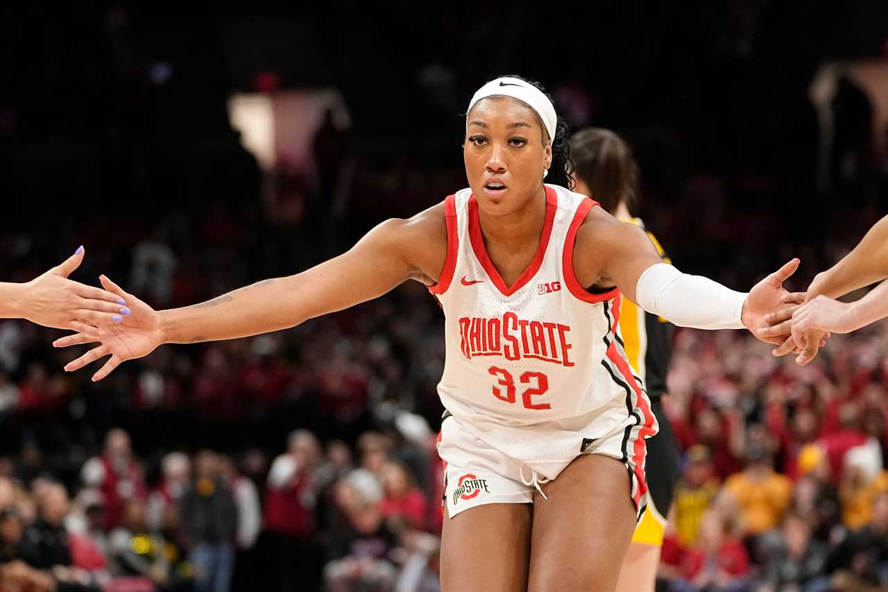 Best photos of Ohio State women's basketball's win over Iowa