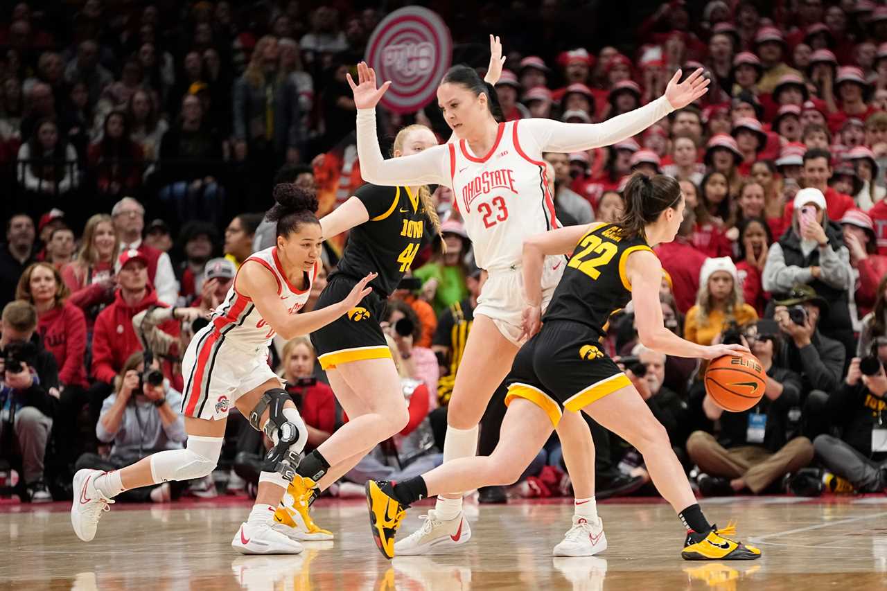 Best photos of Ohio State women's basketball's win over Iowa