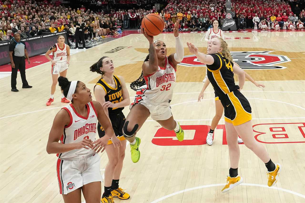 Best photos of Ohio State women's basketball's win over Iowa