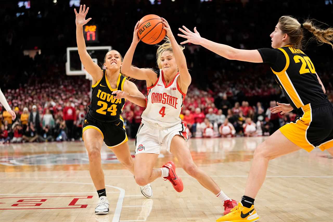 Best photos of Ohio State women's basketball's win over Iowa