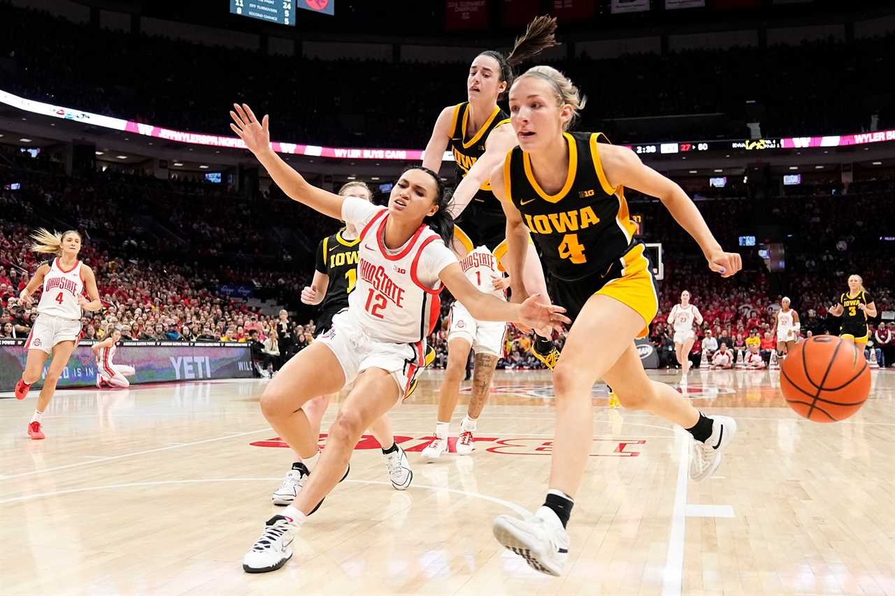 Best photos of Ohio State women's basketball's win over Iowa