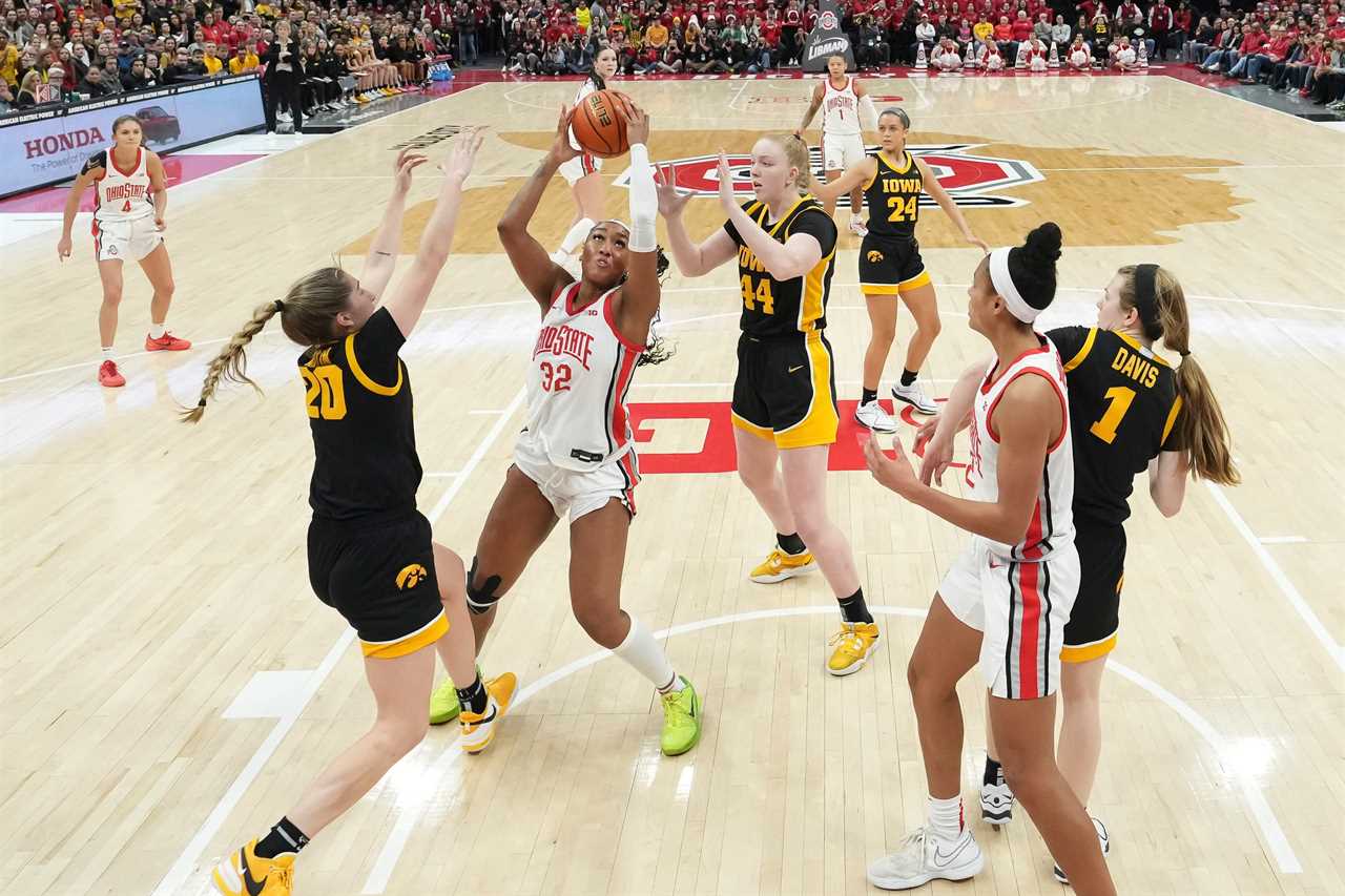 Best photos of Ohio State women's basketball's win over Iowa