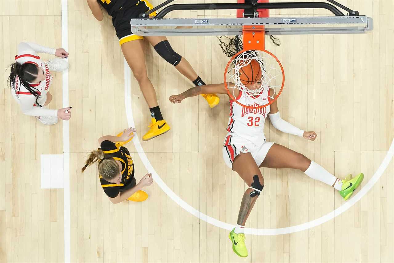 Best photos of Ohio State women's basketball's win over Iowa