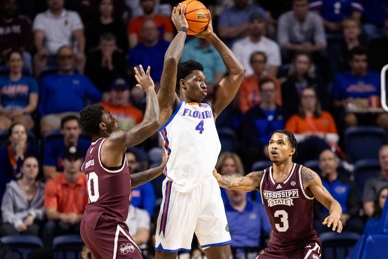 PHOTOS: Highlights from Florida basketball's win vs Mississippi State