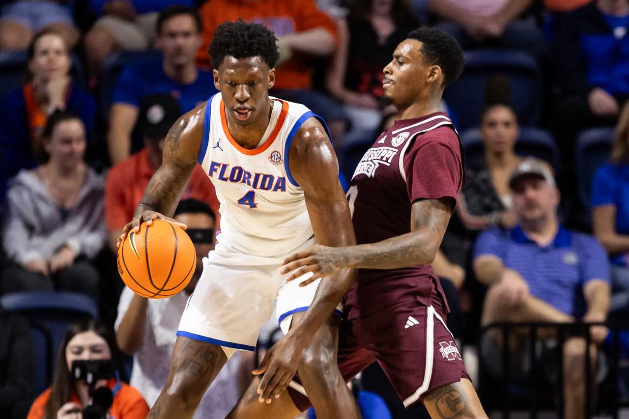 PHOTOS: Highlights from Florida basketball's win vs Mississippi State