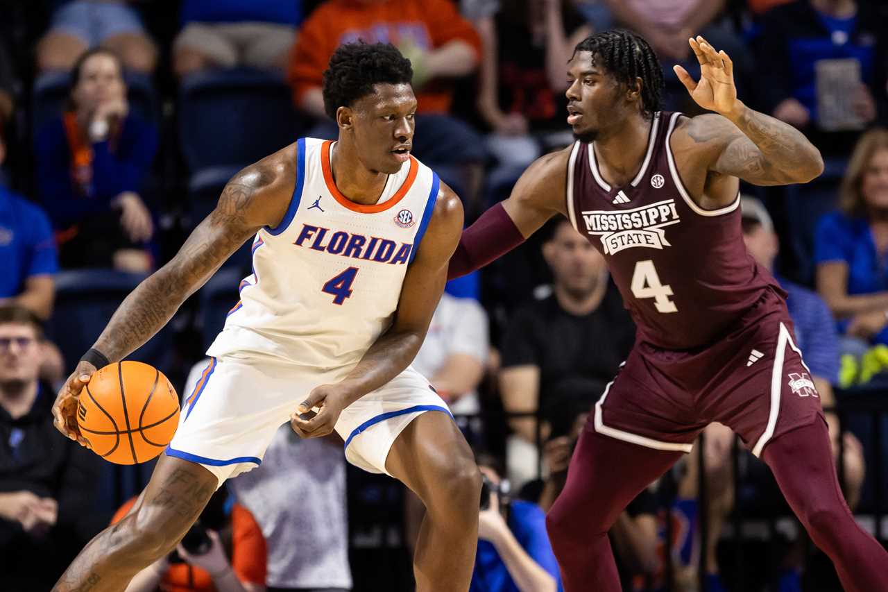 PHOTOS: Highlights from Florida basketball's win vs Mississippi State