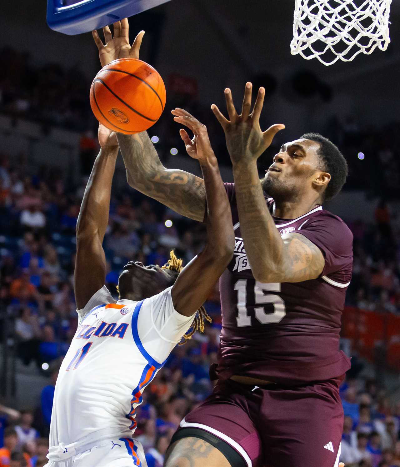 PHOTOS: Highlights from Florida basketball's win vs Mississippi State
