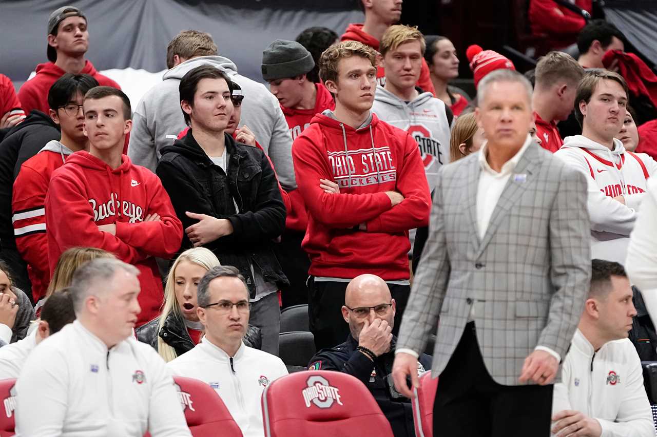 Photos of Ohio State basketball's loss to Illinois