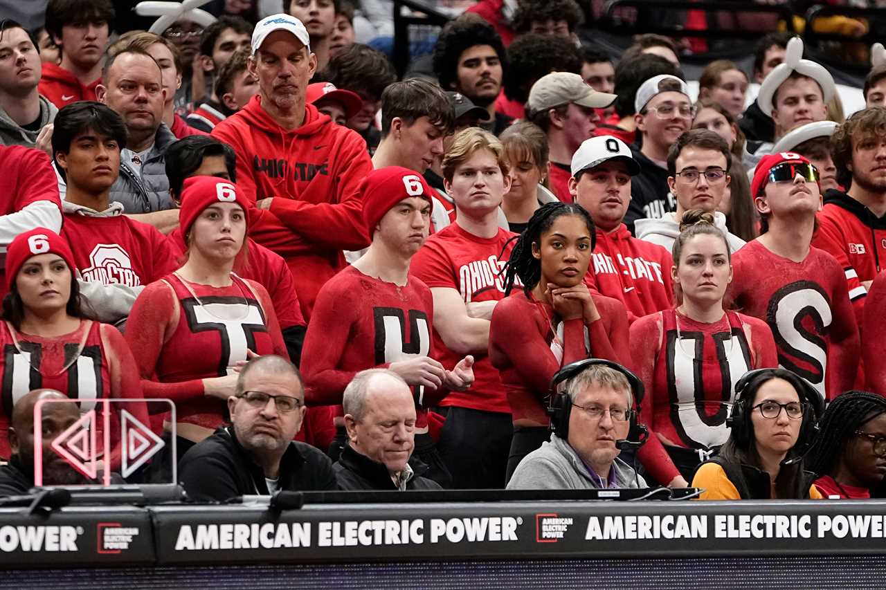 Photos of Ohio State basketball's loss to Illinois