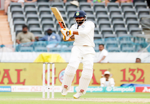 Ravindra Jadeja doubtful for second test in Vizag | INDvsENG