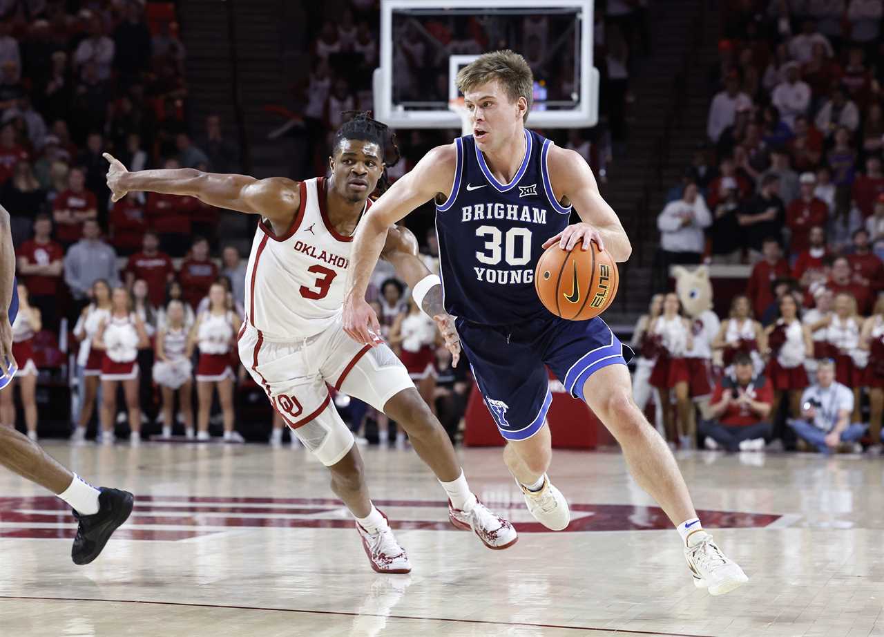 Best photos from Oklahoma's upset win over No. 19 BYU Cougars