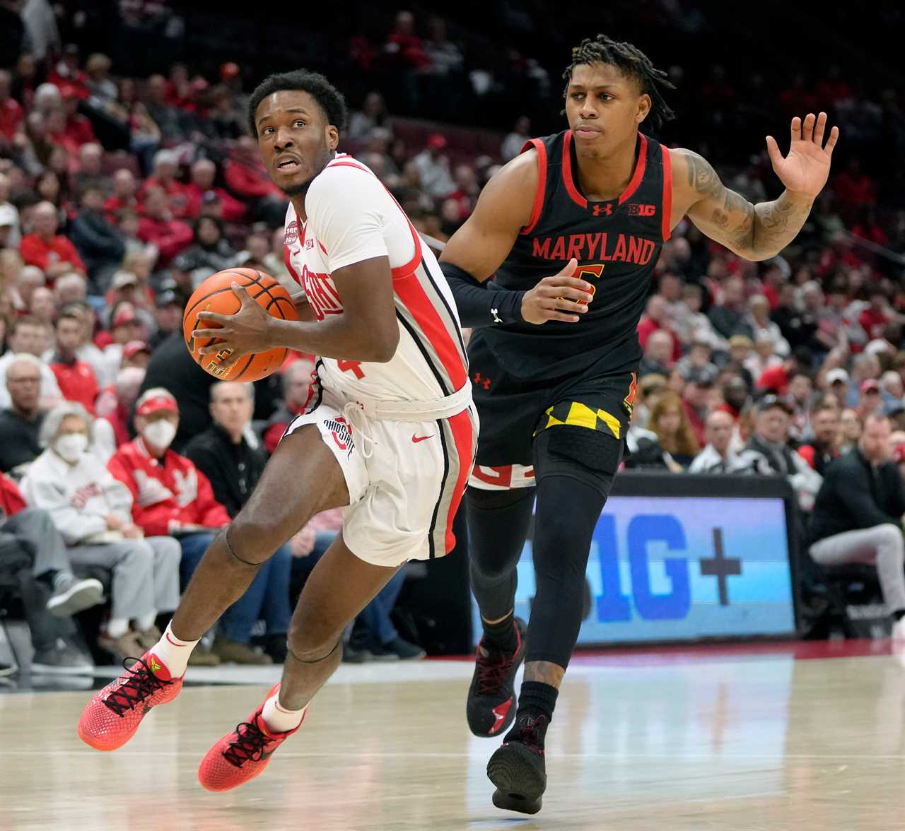 Best photos of Ohio State basketball's win over Maryland