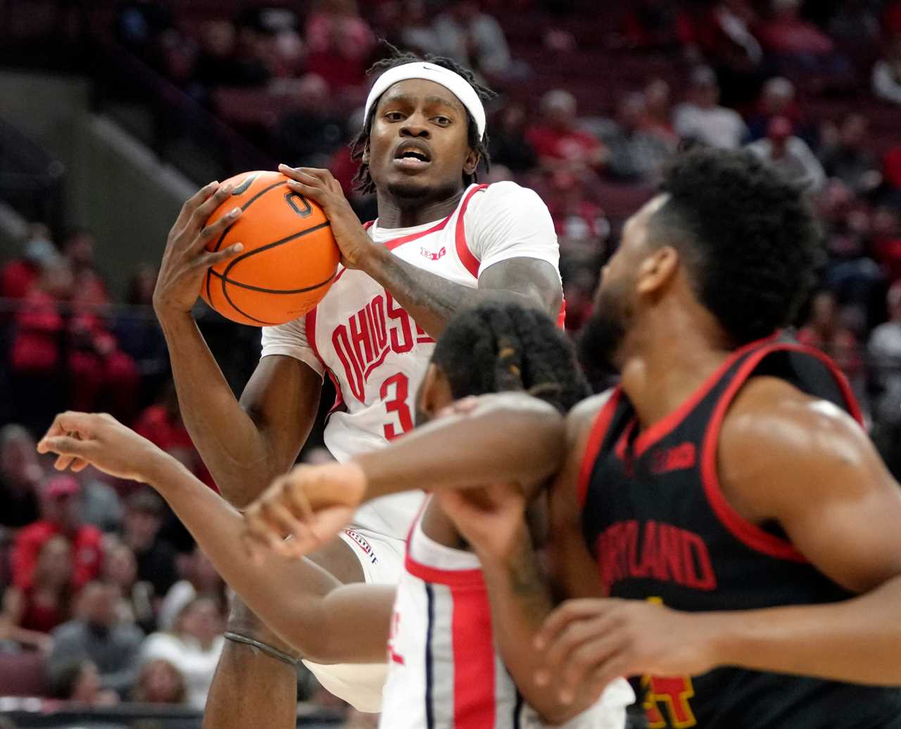 Best photos of Ohio State basketball's win over Maryland