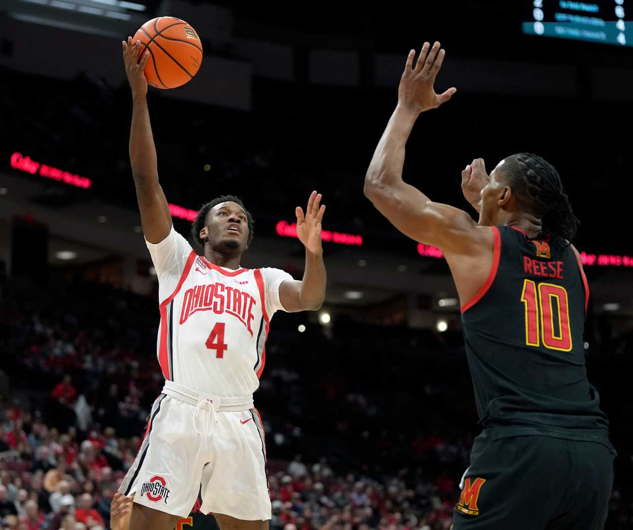 Best photos of Ohio State basketball's win over Maryland