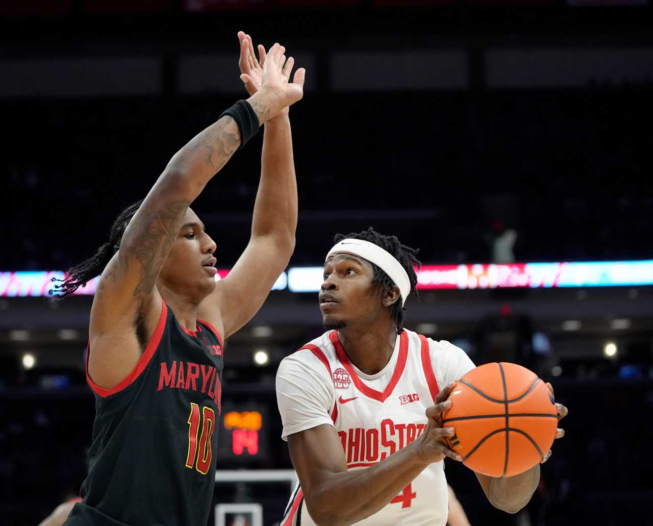 Best photos of Ohio State basketball's win over Maryland