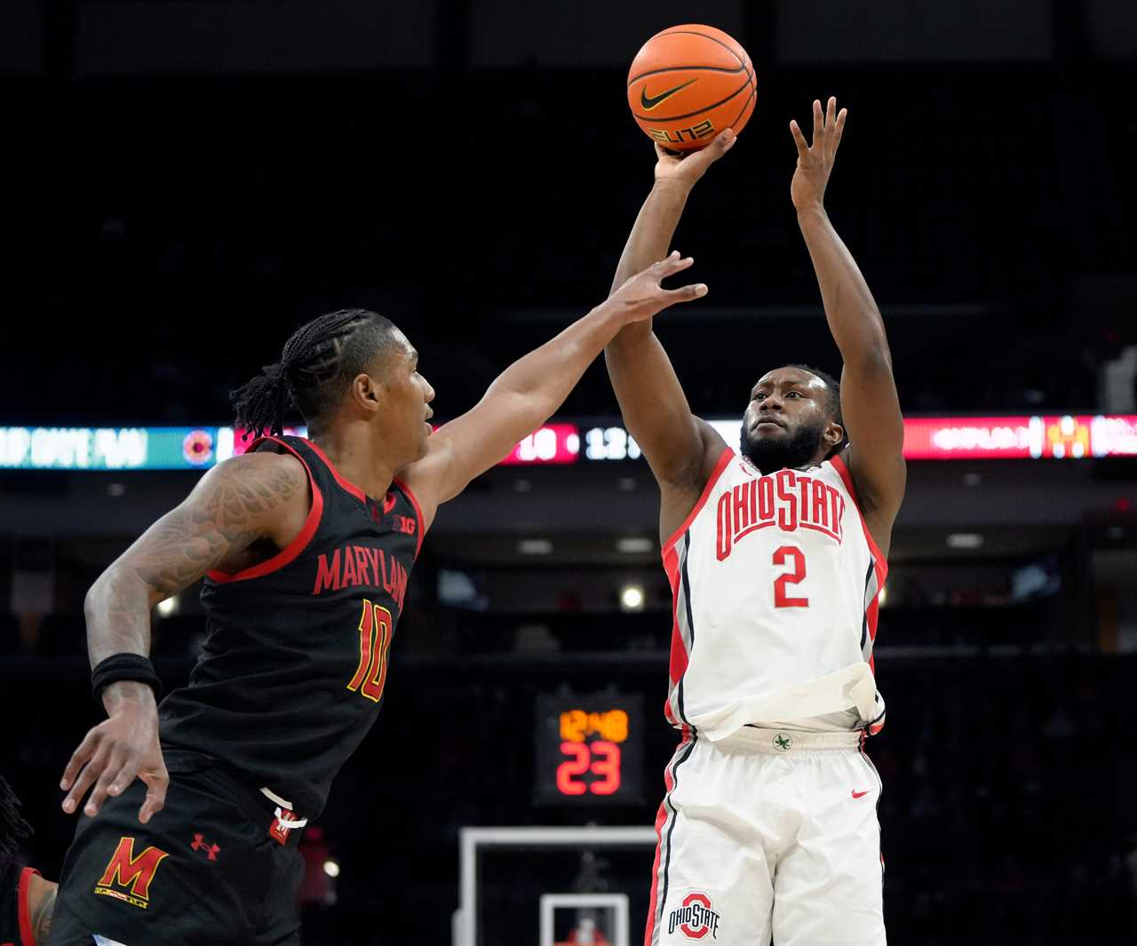 Best photos of Ohio State basketball's win over Maryland